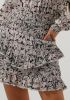 Neo Noir Zwarte Minirok Line Sweet Floral Skirt online kopen