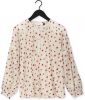 Pom Amsterdam Flower Poms blouse Sp6817 , Beige, Dames online kopen