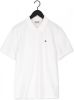 Scotch and Soda T shirts Essentials Organic cotton pique polo Wit online kopen