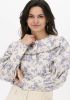 Selected Femme Blouse van biologisch katoen met oversized kraag en pofmouw online kopen