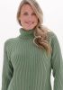 Y.A.S. Groene Midi Jurk Yasmavi Knit Midi Rollneck Dress online kopen