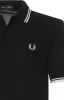 Fred Perry M3600 slim fit polo van piqué katoen met getipte details online kopen