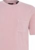 Scotch & Soda Organic cotton garment dyed pique c wild pink online kopen