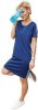 Jersey jurk in koningsblauw van heine online kopen