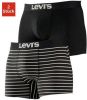 Levi's Men's 200SF 2-Pack Vintage Stripe Boxers Jet Black XL Zwart online kopen