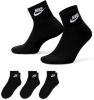 Nike Sportswear Sokken EVERYDAY ESSENTIAL ANKLE SOCKS(3 pair)(set, 3 paar ) online kopen