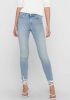 ONLY skinny jeans ONLBLUSH blue light denim regular online kopen