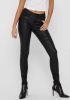 Only Skinny jeans Anna mid gejase , Zwart, Dames online kopen