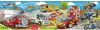 Yourdecoration Papermoon Kids Cars Panorama Vlies Fotobehang 350x100cm 2 banen online kopen