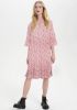 Saint Tropez Gedessineerde jurk EdaSZ met stroken en volants, van lichte viscose online kopen