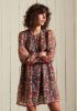 Superdry Chiffonjurk Mini jurk van weefmateriaal in metallic look online kopen