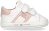Tommy Hilfiger Kruipschoentjes VELCRO SHOE WHITE/PINK met glitterdetails online kopen