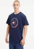Tommy Hilfiger Jeans T shirt Heren , Blauw, Heren online kopen