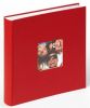 Walther Design Fotoalbum Fun 100 pagina's 30x30 cm rood online kopen