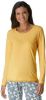 Pyjama Shirt in geel van wäschepur online kopen