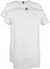 Alan Red Derby Regular Fit T Shirt ronde hals Dubbel pak wit, Effen online kopen