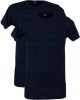 Alan Red Derby Regular Fit T Shirt ronde hals Dubbel pak wit, Effen online kopen