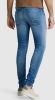 Cast Iron Blauwe Slim Fit Jeans Riser Slim Bright Blue WAsh online kopen