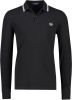 Fred Perry M3600 slim fit polo van piqué katoen met getipte details online kopen
