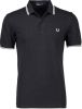 Fred Perry M3600 slim fit polo van piqué katoen met getipte details online kopen