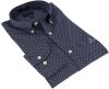 GANT regular fit overhemd met all over print donkerblauw online kopen