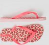 Ipanema Classic Kids teenslippers met panterprint roze online kopen
