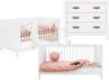 Bopita Babykamer Lucca 2 delig ombouwbaar 70 x 140 cm wit online kopen