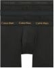 Calvin Klein boxershorts 3 pack nb1770a 1t8 , Zwart, Heren online kopen