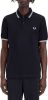 Fred Perry M3600 slim fit polo van piqué katoen met getipte details online kopen