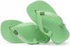 Havaianas Slippers Baby Flipflops Brasil Logo Groen online kopen