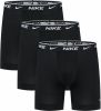 Nike Swoosh Boxer 3Pack Unisex Ondergoed Black 92% Polyester, 8% Elastaan online kopen