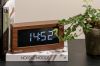 Karlsson Table clock Boxed LED dark wood veneer online kopen