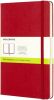 Moleskine Notitieboek, Ft 13 X 21 Cm, Effen, Harde Cover, 240 Blad, Rood online kopen