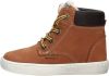 Develab 41855 hoge nubuck sneakers bruin online kopen