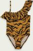 Scotch & Soda Off shoulder badpak met tijgerprint en volant online kopen