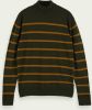 Scotch & Soda Pullover van merino wol met streepprint online kopen
