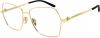 Balenciaga Oversized Geometric framed Glasses , Geel, Heren online kopen