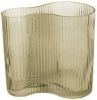 Present Time Decoratieve objecten Vase Allure Wave glass Groen online kopen