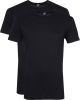 Alan Red Derby Regular Fit T Shirt ronde hals Dubbel pak wit, Effen online kopen