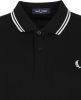 Fred Perry M3600 slim fit polo van piqué katoen met getipte details online kopen