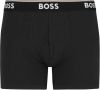 Boss Lange boxershort Boxer Brief 3P met in kleur bijpassende weefband(3 stuks ) online kopen