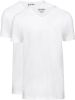 Slater t shirt 2 pack v hals basic fit katoen XXX Large online kopen