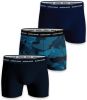 Bj&#xF6, rn Borg Boxershort essential 3pack print/navy/blue(9999 1132 70291 ) online kopen