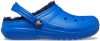 Crocs Pantoffels Classic Lined Clog Kids blue online kopen