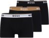 Hugo Boss Boxershorts Trunk 3 Pack Power 10245107 03 Donkerblauw online kopen