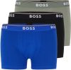 Hugo Boss Boxershorts Trunk 3 Pack Power 10245107 03 Zwart online kopen