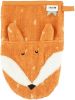 Trixie Washandje Mr. Fox Junior 14 X 22 Cm Badstof Oranje online kopen