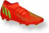 Adidas Predator Edge.3 Firm Ground Voetbalschoenen Solar Red/Team Solar Green/Core Black Dames online kopen