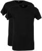 Alan Red Derby Regular Fit T Shirt ronde hals Dubbel pak wit, Effen online kopen