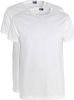 Alan Red Derby Regular Fit T Shirt ronde hals Dubbel pak wit, Effen online kopen